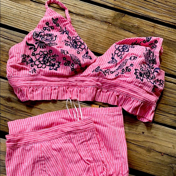 Crop top/pant set - Picture 1 of 2